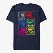 Merch Hasbro Vault Power Rangers - Street PowerRangers Unisex T-Shirt Navy Blue