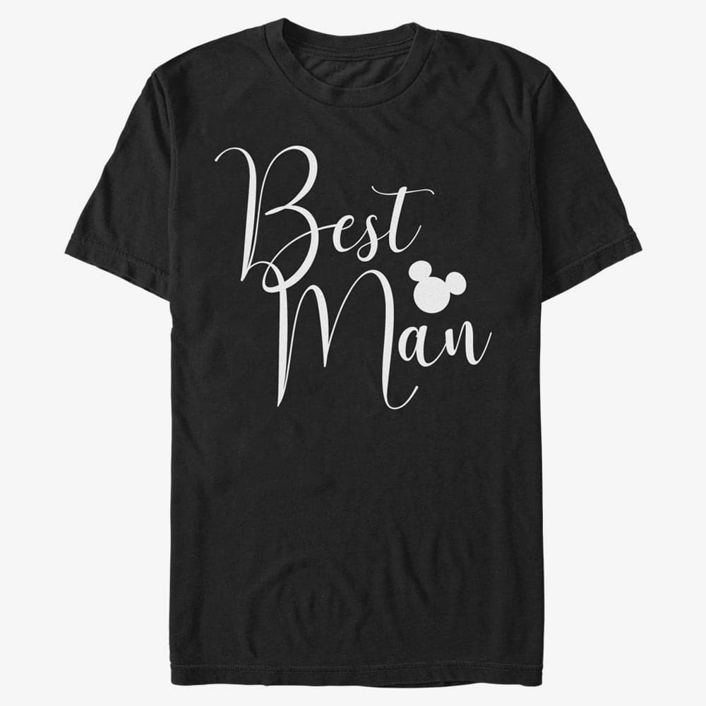 T-shirts Merch Disney Classics Mickey & Friends - Best Man Unisex T-Shirt Black