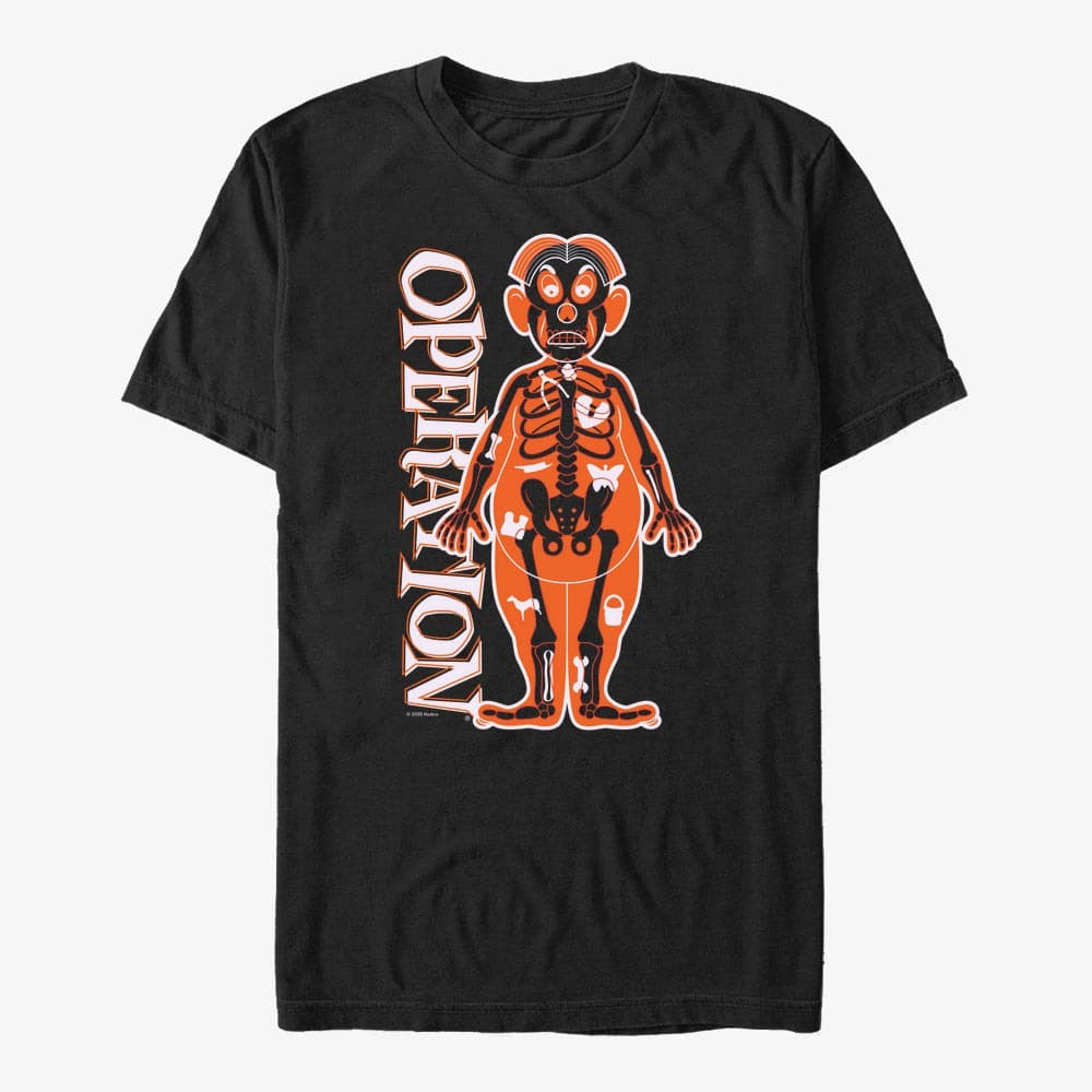 Футболки Merch Hasbro Operation - Spooky Operation Unisex T-Shirt Black