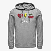 Merch Disney Classics DNCA - Cruella Patches Unisex Hoodie Heather Grey