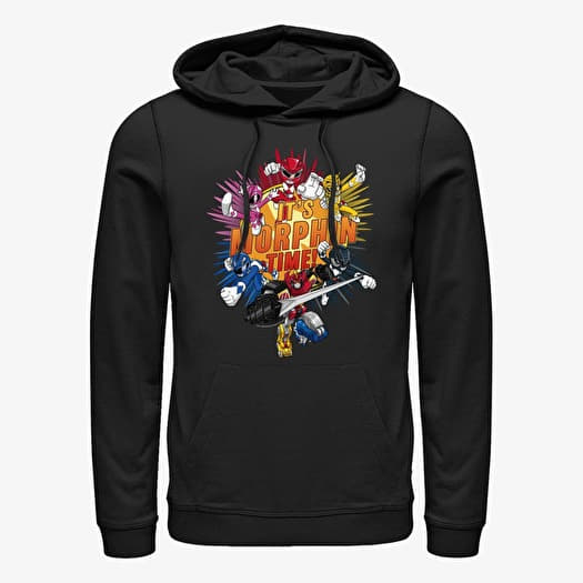 Sweatshirt Merch Hasbro Vault Power Rangers - It's Morphin Time Unisex Hoodie Black