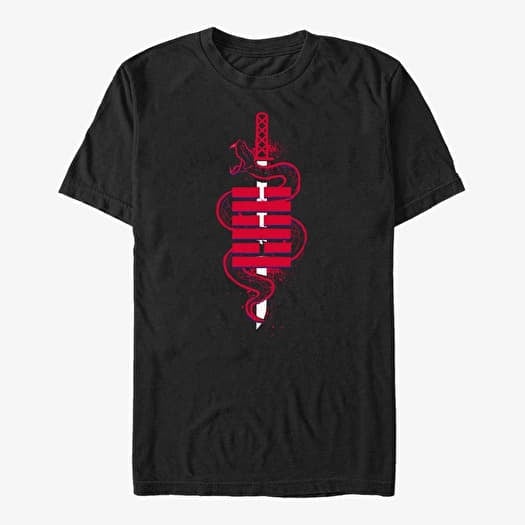 T-shirt Merch Hasbro Vault Snake Eyes - SNAKE KATANA Unisex T-Shirt Black