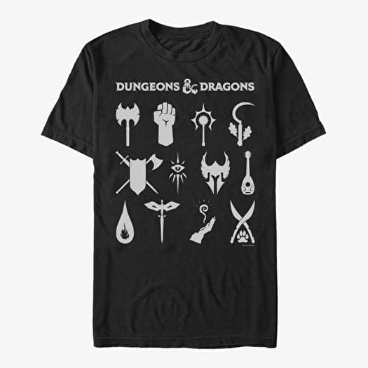 Merch Dungeons & Dragons - Dungeon Classes Unisex T-Shirt Black