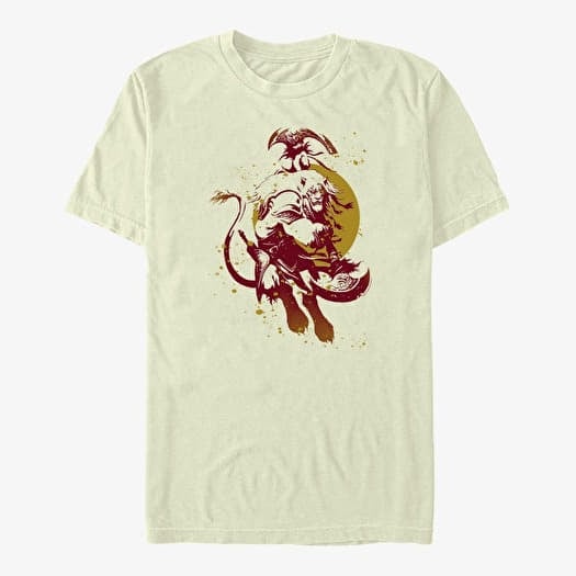 T-shirt Merch Magic: The Gathering - Ajani in Action Unisex T-Shirt Natural