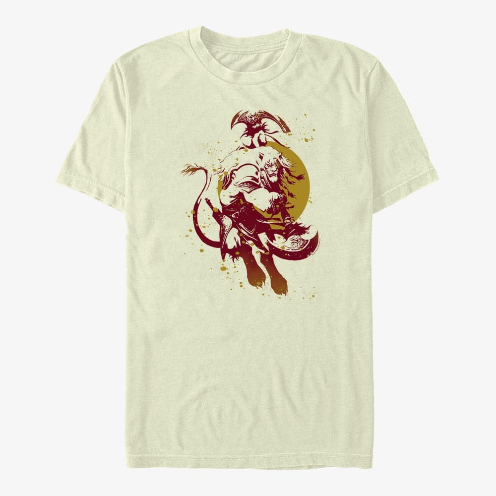 T-Shirts Merch Magic: The Gathering - Ajani in Action Unisex T-Shirt Natural