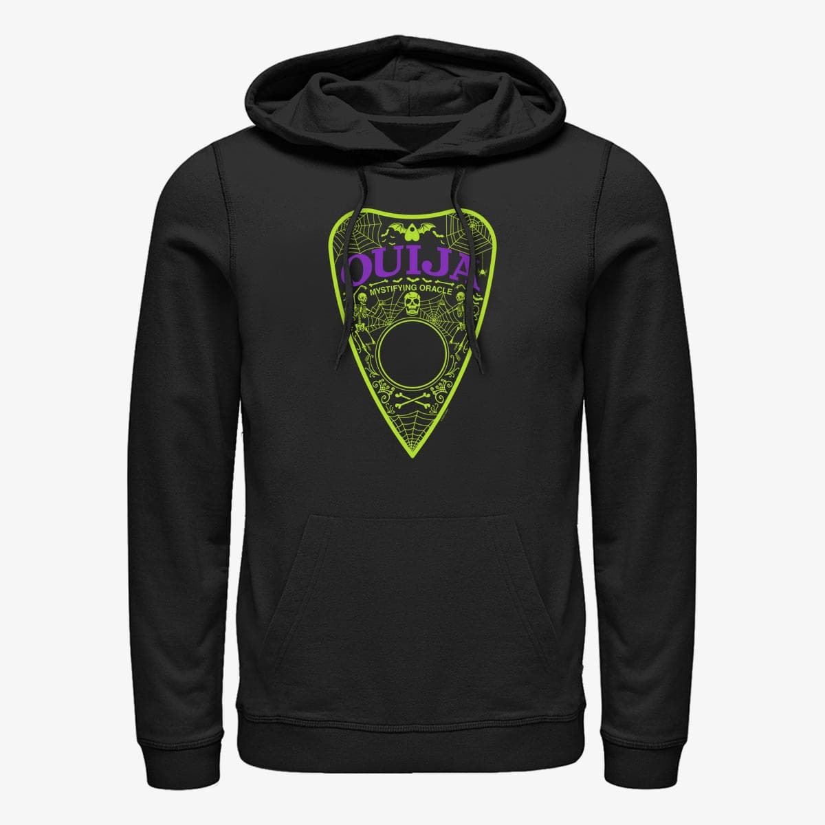 Mikiny Merch Hasbro Ouija Board - OUIJA PLANCHETTE Unisex Hoodie Black