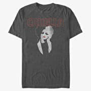 Merch Disney Classics DNCA - CRUELLA ROCK T Unisex T-Shirt Dark Heather Grey
