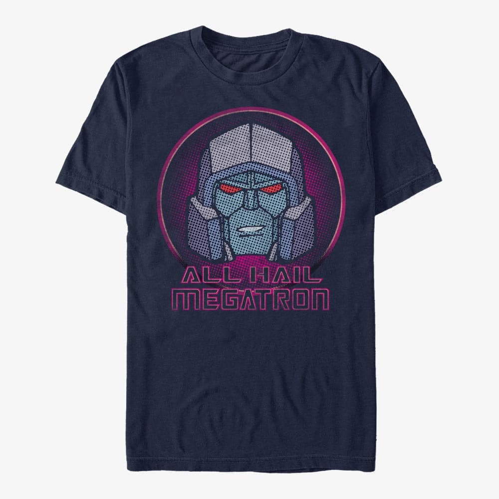 T-shirts Merch Hasbro Vault Transformers - All Hail Megatron Unisex T-Shirt Navy Blue
