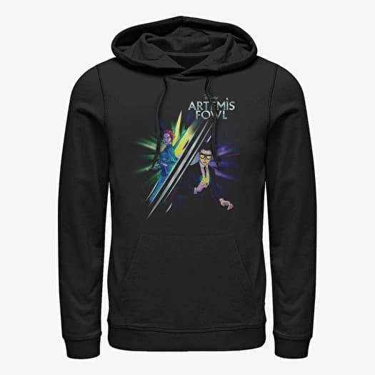 Sweatshirt Merch Disney Classics Artemis Fowl - Artemis Holly Split Unisex Hoodie Black