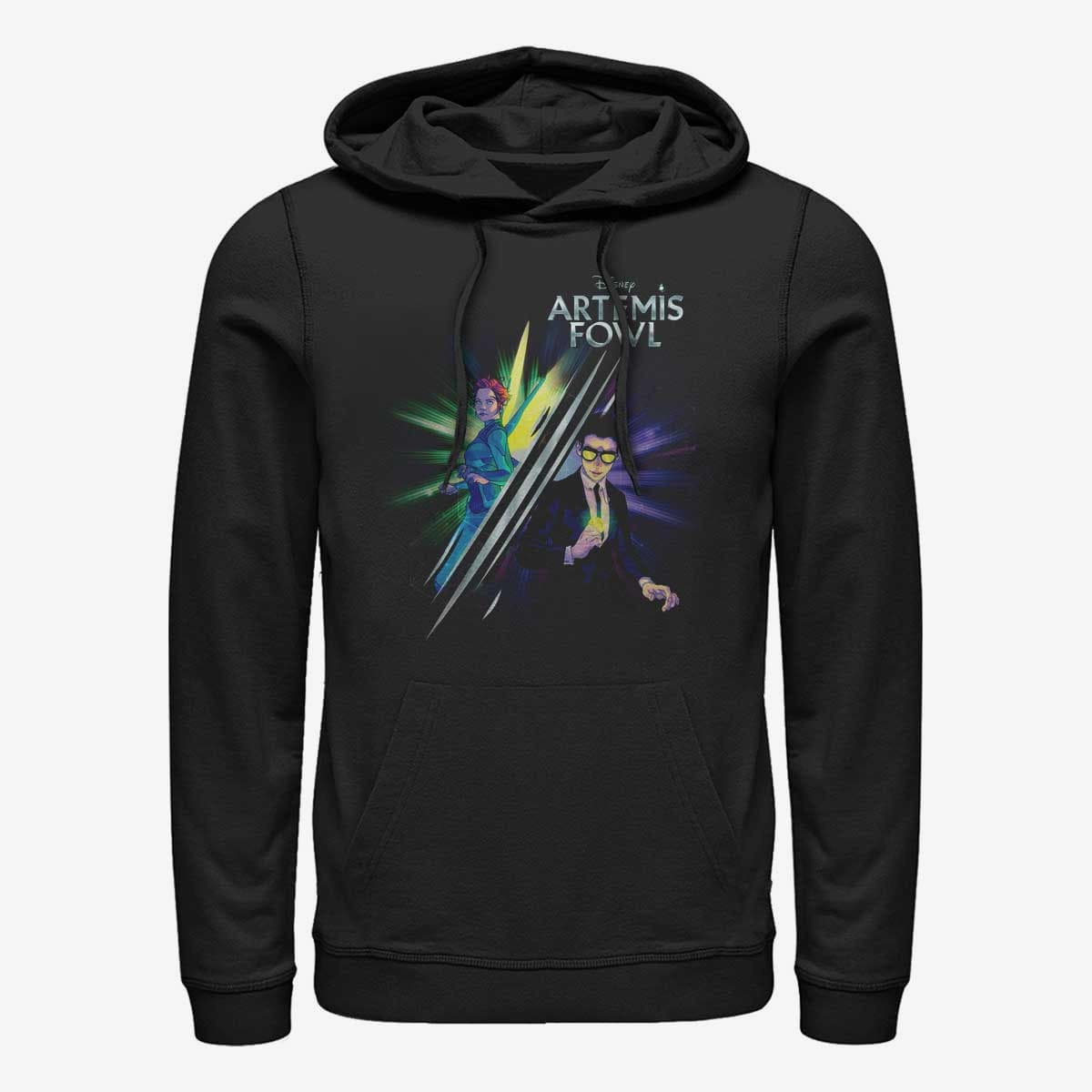 Sweatshirts Merch Disney Classics Artemis Fowl - Artemis Holly Split Unisex Hoodie Black