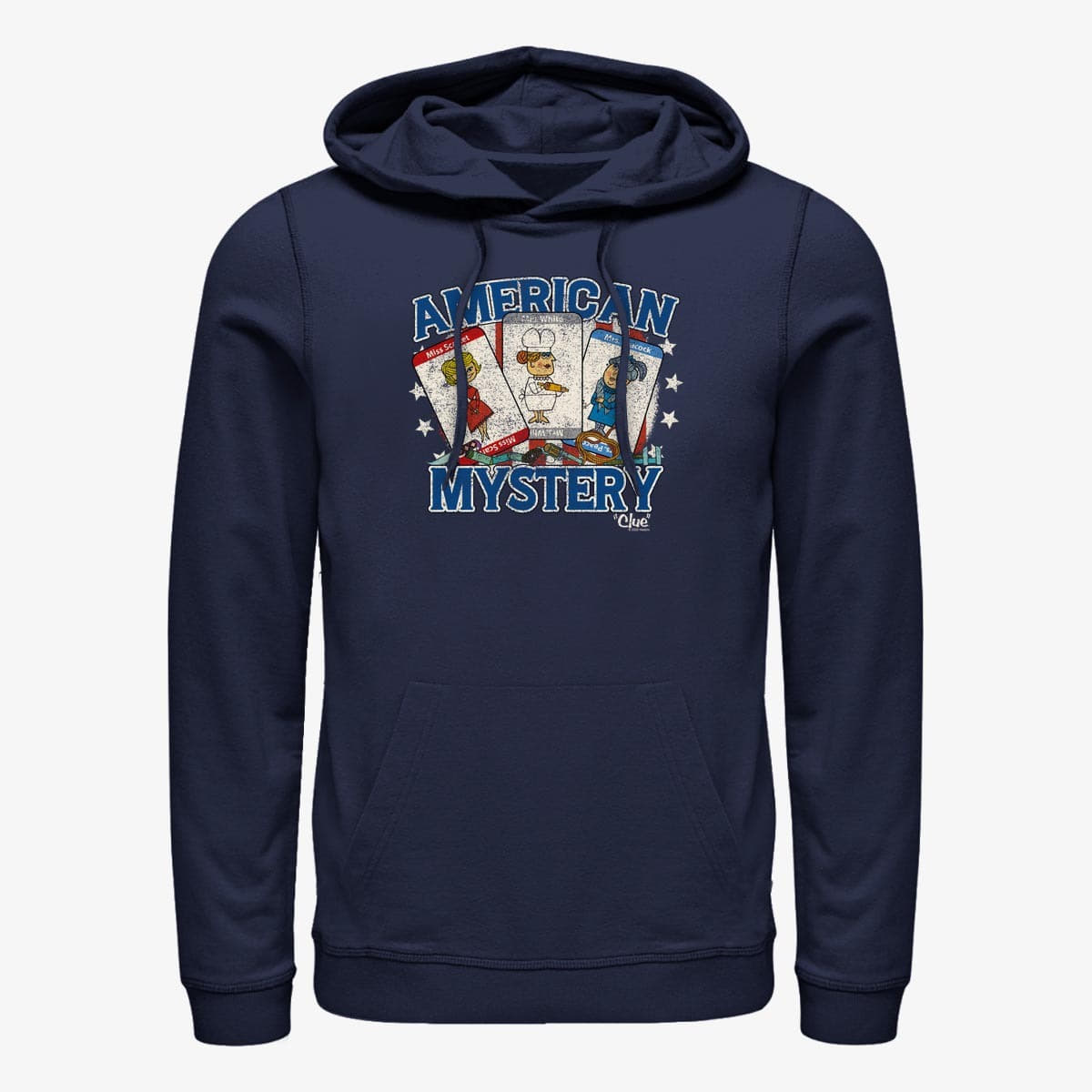 Sweatshirts Merch Hasbro - American Mystery Unisex Hoodie Navy Blue