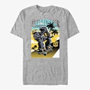 Merch Hasbro Vault Transformers - Grimlock Skater Unisex T-Shirt Heather Grey
