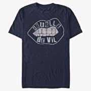 Merch Disney Classics DNCA - Lip Embroidery Unisex T-Shirt Navy Blue