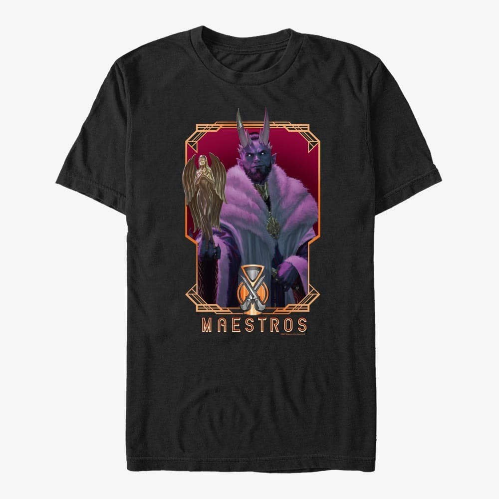 T-Shirts Merch Magic: The Gathering - Meastros Boss Unisex T-Shirt Black