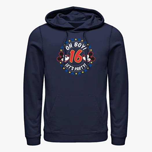 Sweatshirt Merch Disney Classics Mickey Classic - Oh Boy Mickey 16 Unisex Hoodie Navy Blue