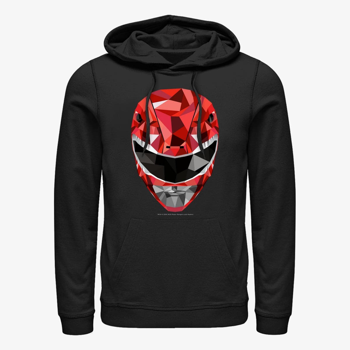 Hanorace Merch Hasbro Vault Power Rangers - Ranger Poly Unisex Hoodie Black