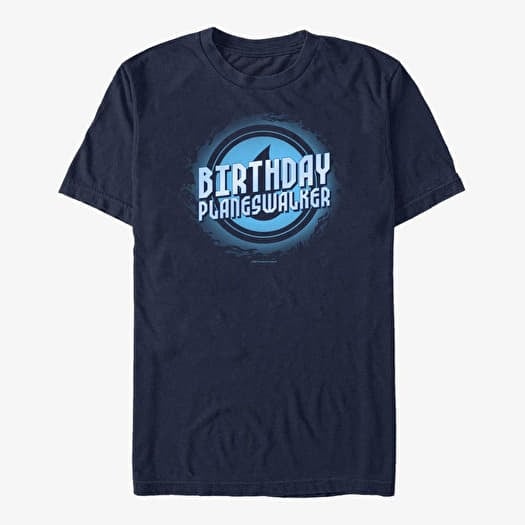 T-shirt Merch Magic: The Gathering - Blue Mana Birthday Unisex T-Shirt Navy Blue
