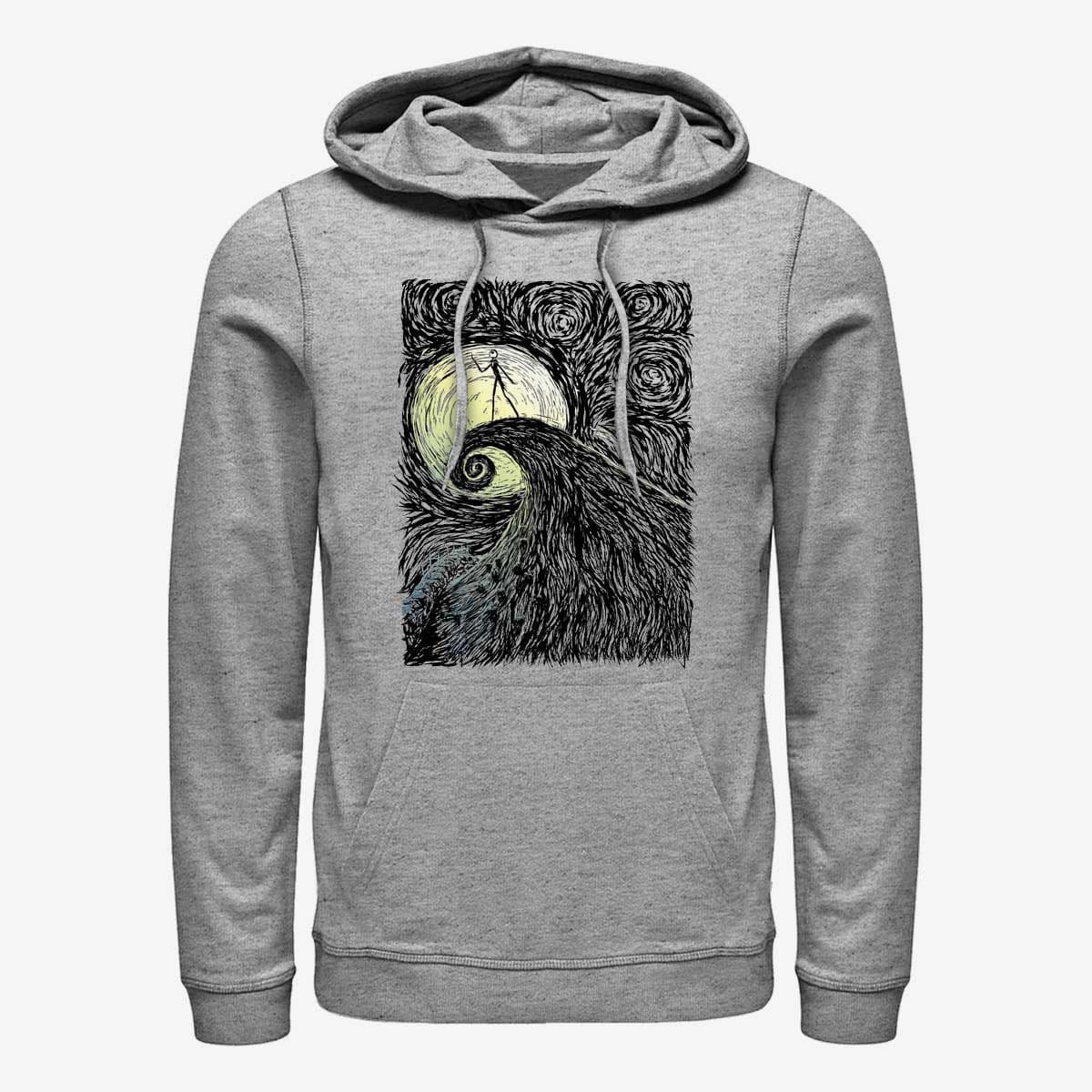 Felpe Merch Disney Classics Nightmare Before Christmas - Spiral Hill Unisex Hoodie Heather Grey
