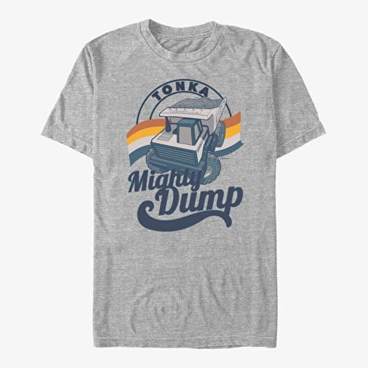 Majica Merch Hasbro Vault Tonka - Mighty Dump Unisex T-Shirt Heather Grey