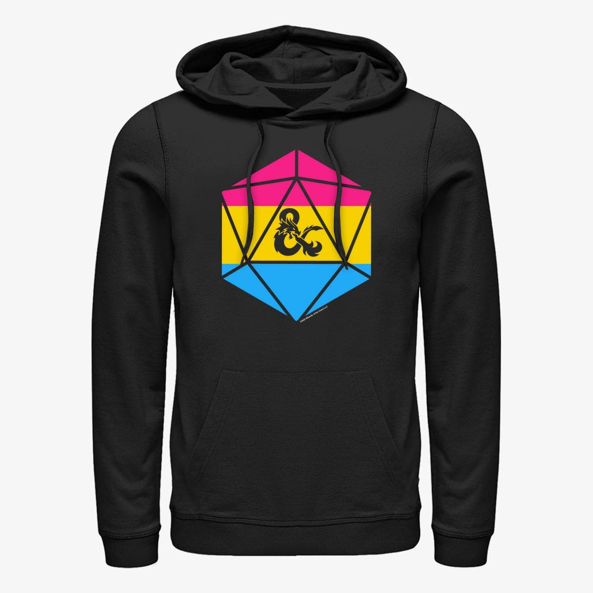Толстовки та реглани Merch Dungeons & Dragons - Pan Ampersand Unisex Hoodie Black