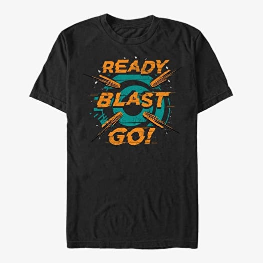 T-shirt Merch Hasbro Vault Nerf - Ready Blast Go Unisex T-Shirt Black