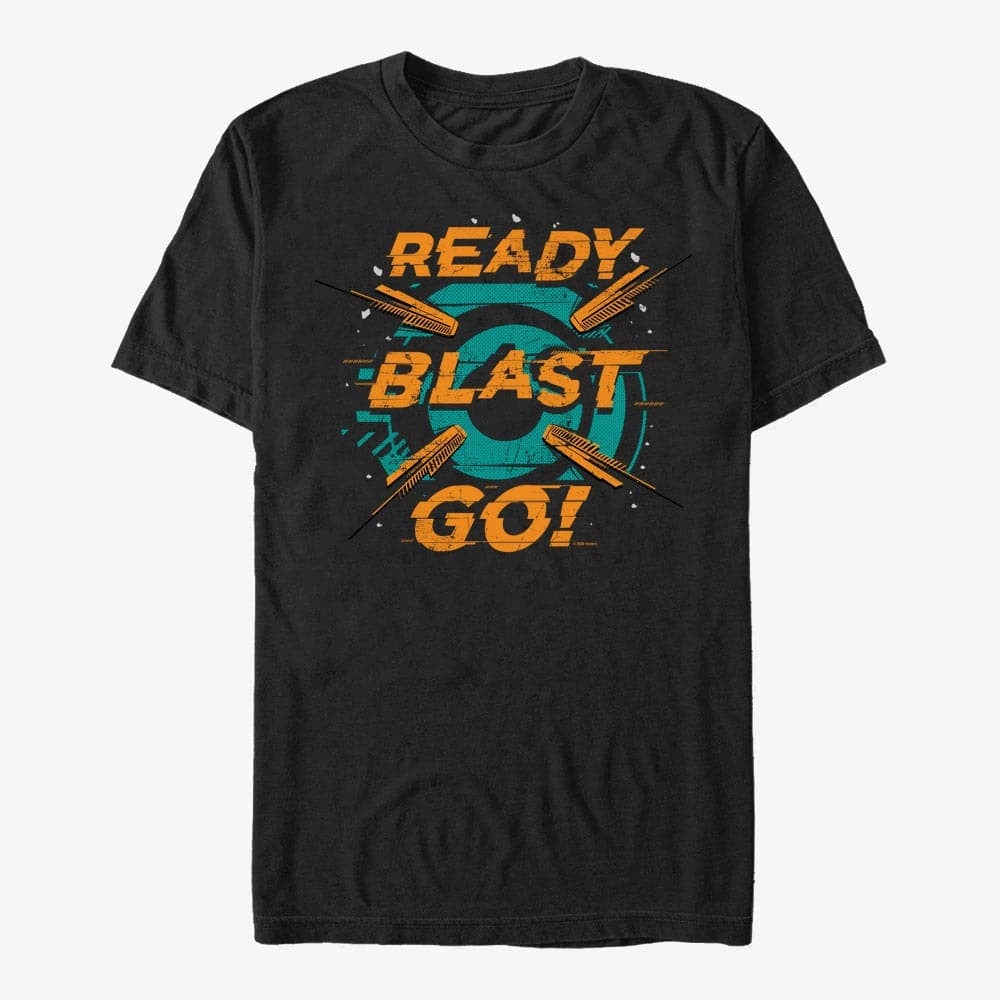 T-Shirts Merch Hasbro Vault Nerf - Ready Blast Go Unisex T-Shirt Black