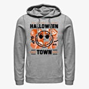 Merch Disney Classics Nightmare Before Christmas - Halloweentown College Unisex Hoodie Heather Grey