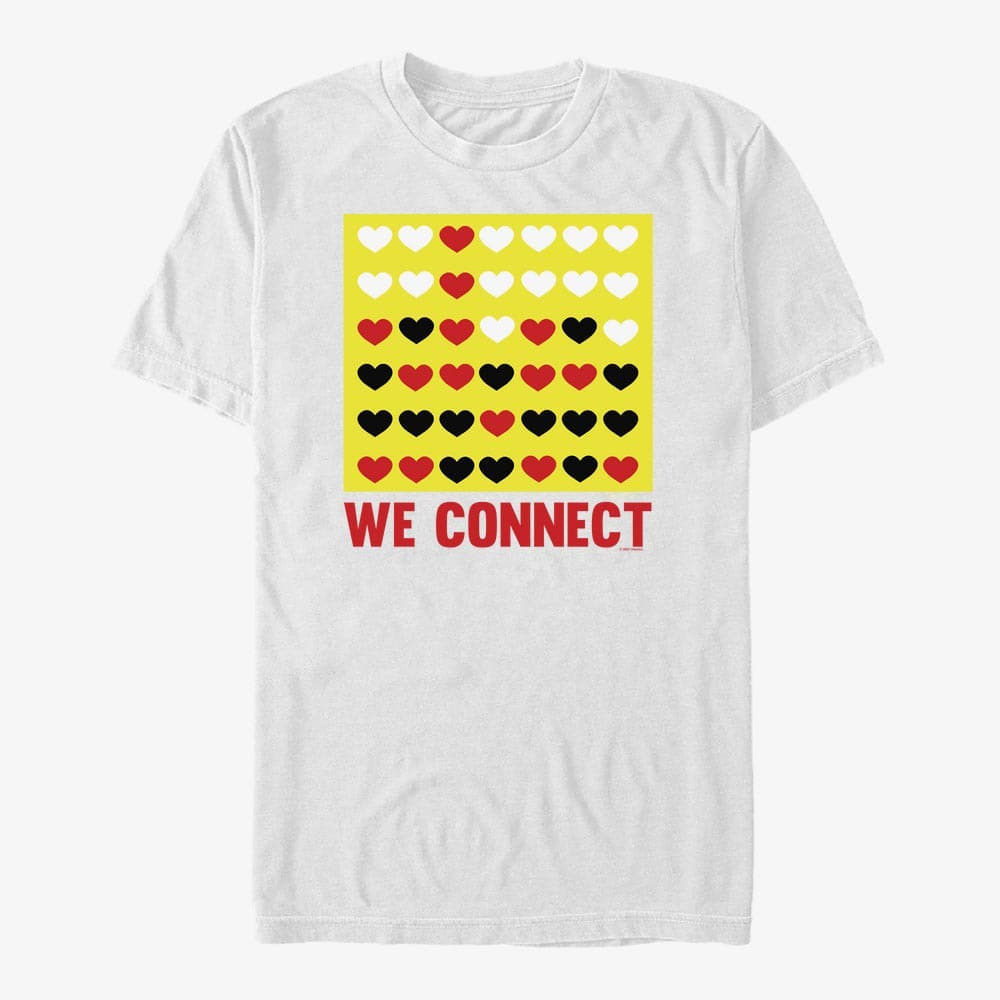 majice kratkih rukava Merch Hasbro Vault Connect Four - We Connect Unisex T-Shirt White