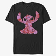 Merch Disney Classics Lilo & Stitch - Stitch Heart Fill Unisex T-Shirt Black