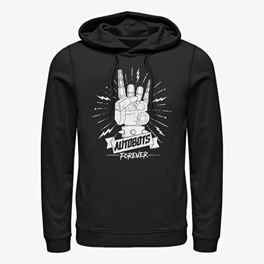 Pulóver Merch Hasbro Vault Transformers - Rock On Unisex Hoodie Black