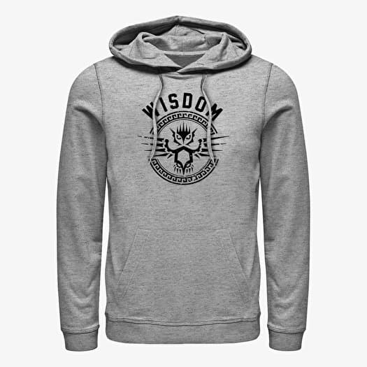 Džemperis Merch Magic: The Gathering - Owl Badge Unisex Hoodie Heather Grey