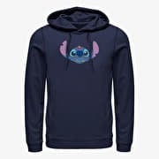 Merch Disney Classics Lilo & Stitch - SUGAR SKULL STITCH Unisex Hoodie Navy Blue