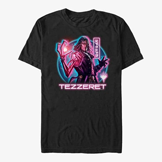 T-shirt Merch Magic: The Gathering - Tezzeret Unisex T-Shirt Black
