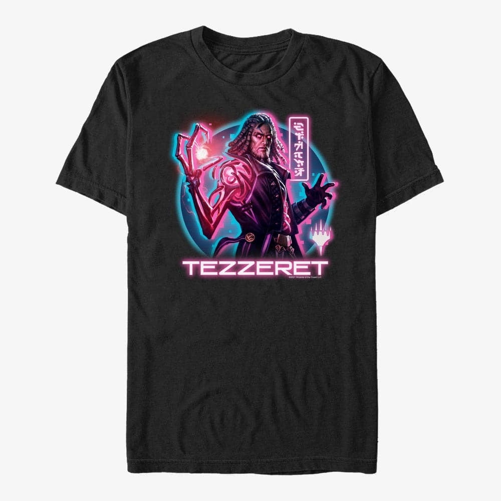 T-Shirts Merch Magic: The Gathering - Tezzeret Unisex T-Shirt Black