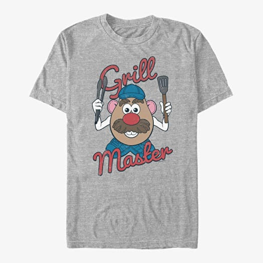 T-shirt Merch Hasbro Vault Mr. Potato Head - Grill Master Unisex T-Shirt Heather Grey