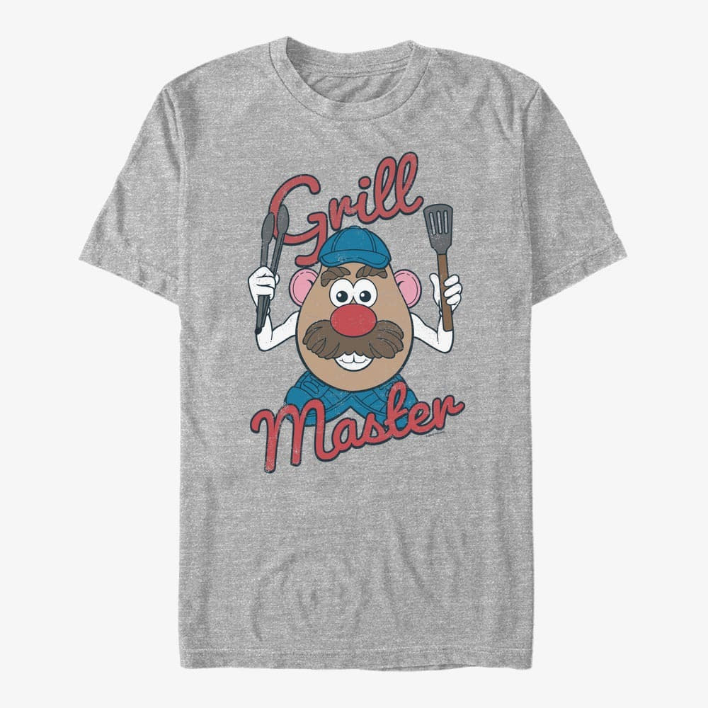 T-Shirts Merch Hasbro Vault Mr. Potato Head - Grill Master Unisex T-Shirt Heather Grey