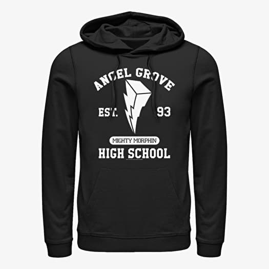 Mikina Merch Hasbro Vault Power Rangers - Angel Grove Unisex Hoodie Black