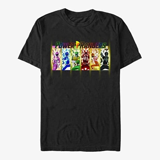 T-shirt Merch Hasbro Vault Power Rangers - Ranger Box Up Unisex T-Shirt Black
