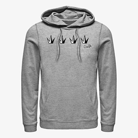 Sudadera Merch Disney Classics DNCA - CROWNS Unisex Hoodie Heather Grey