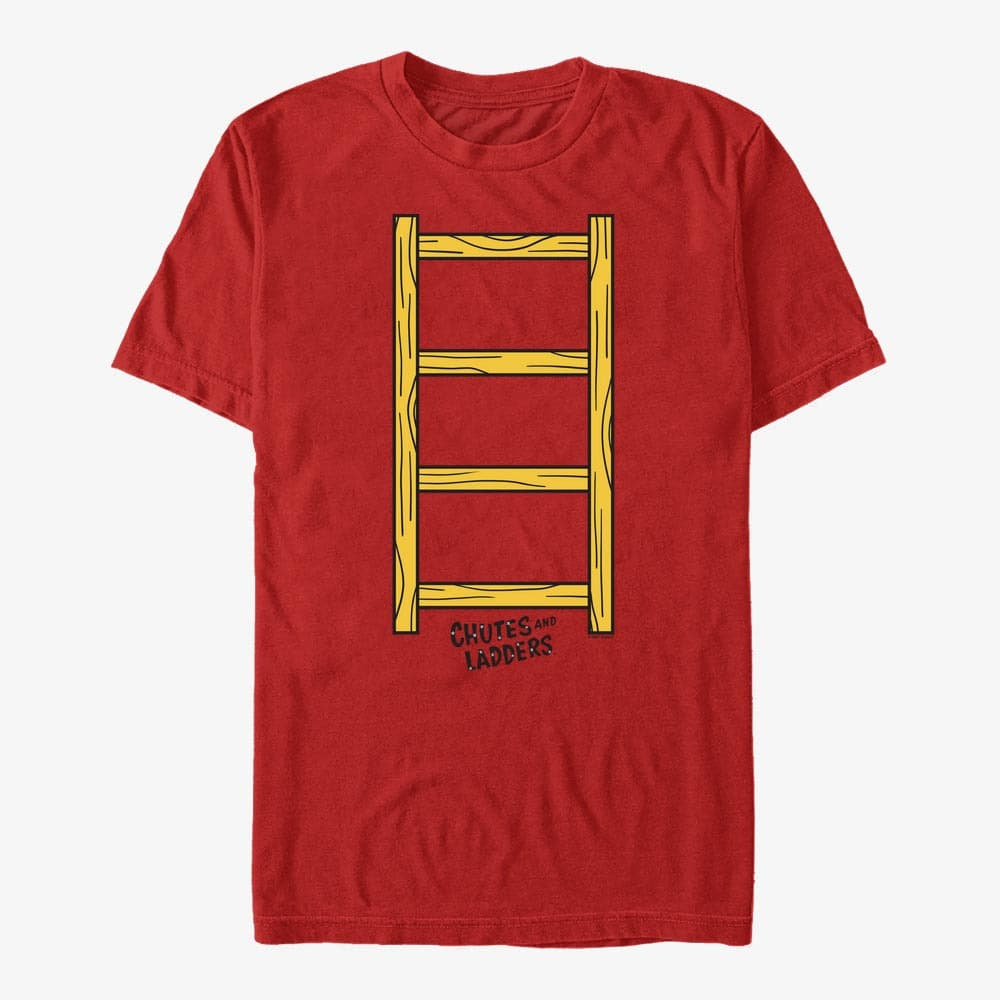 T-Shirts Merch Hasbro Vault Chutes & Ladders - Ladder Costume Unisex T-Shirt Red