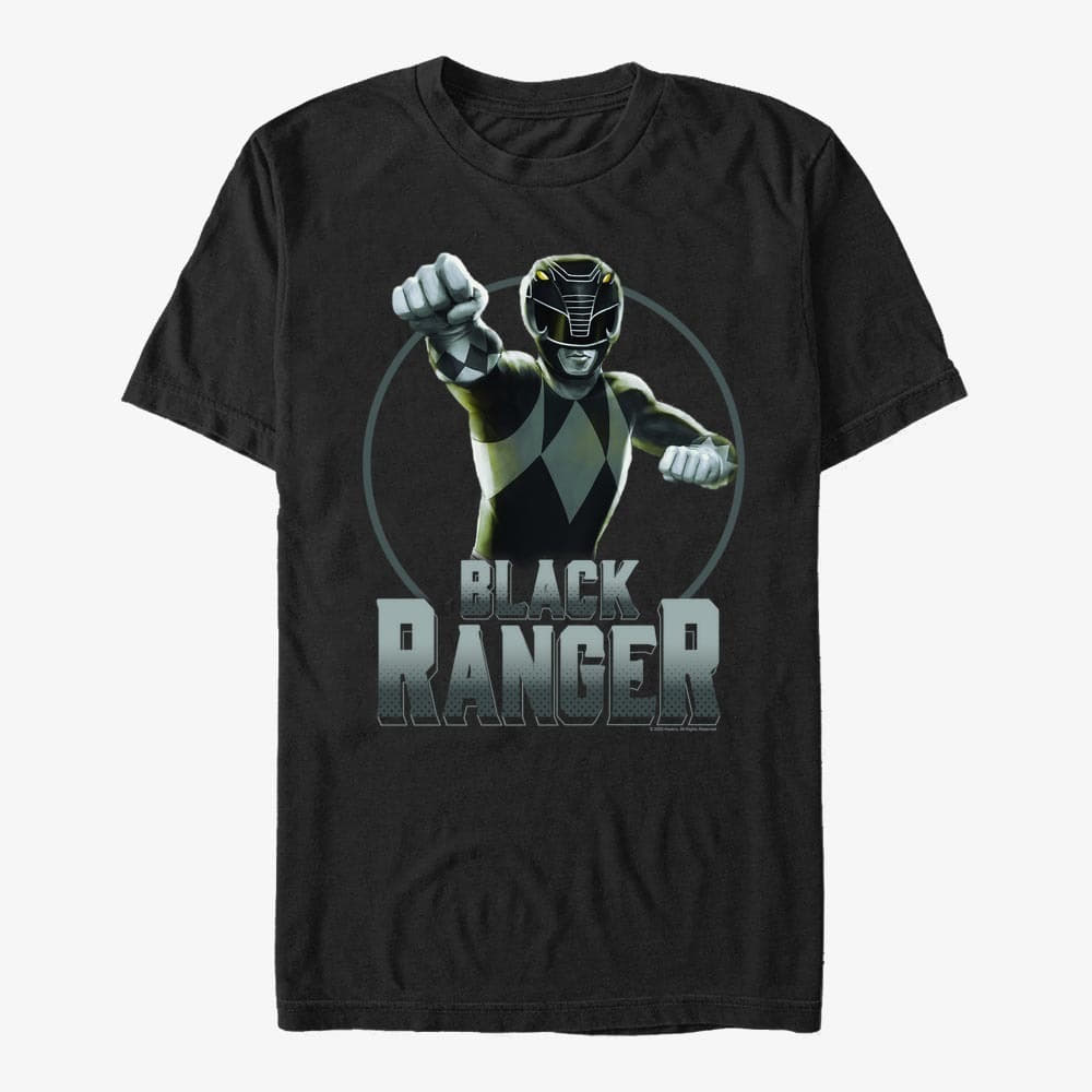 T-Shirts Merch Hasbro Vault Power Rangers - BLACK Unisex T-Shirt Black