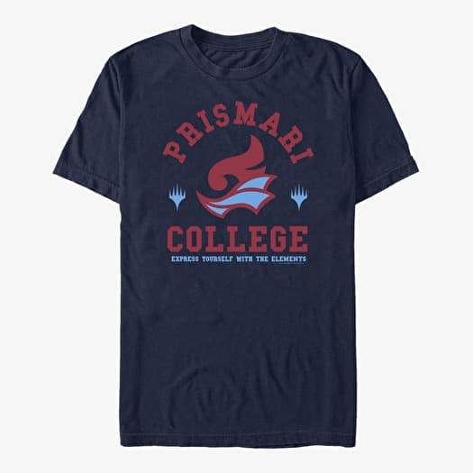 Maglietta Merch Magic: The Gathering - Prismari College Unisex T-Shirt Navy Blue
