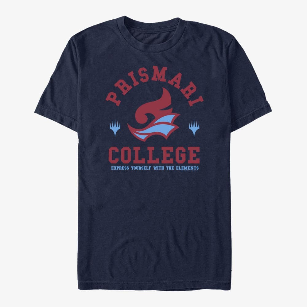 T-Shirts Merch Magic: The Gathering - Prismari College Unisex T-Shirt Navy Blue