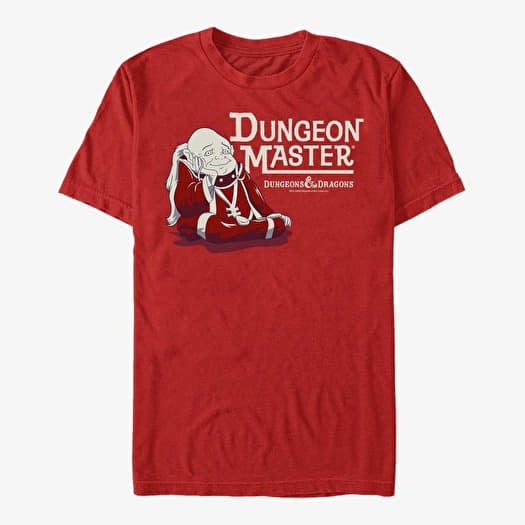 T-shirt Merch Dungeons & Dragons - Dungeon Master Unisex T-Shirt Red