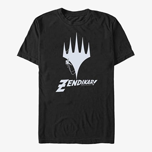 Marškinėliai Merch Magic: The Gathering - Zendikar Climber Unisex T-Shirt Black