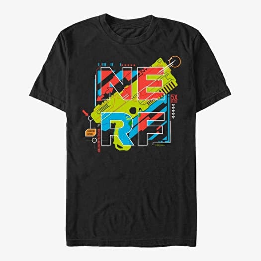 Maglietta Merch Hasbro Vault Nerf - Maximum Precision Unisex T-Shirt Black