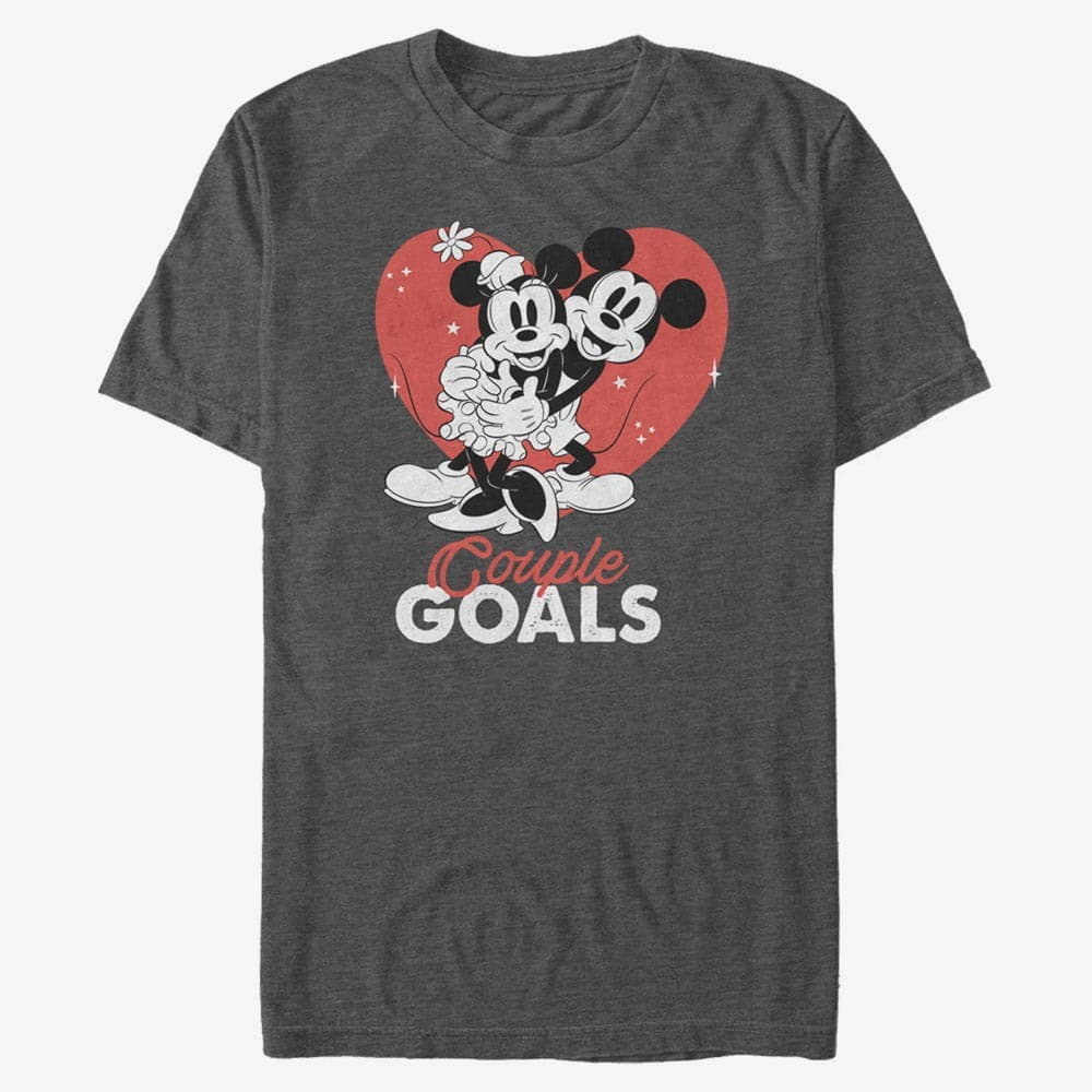 Merch Disney Classics Mickey Classic Couple Goals Unisex T Shirt