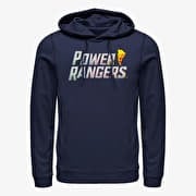 Merch Hasbro Vault Power Rangers - Power 3D Logo Unisex Hoodie Navy Blue