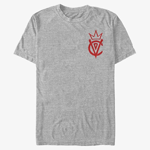 T-shirt Merch Disney Classics DNCA - Cruella Emblem Unisex T-Shirt Heather Grey