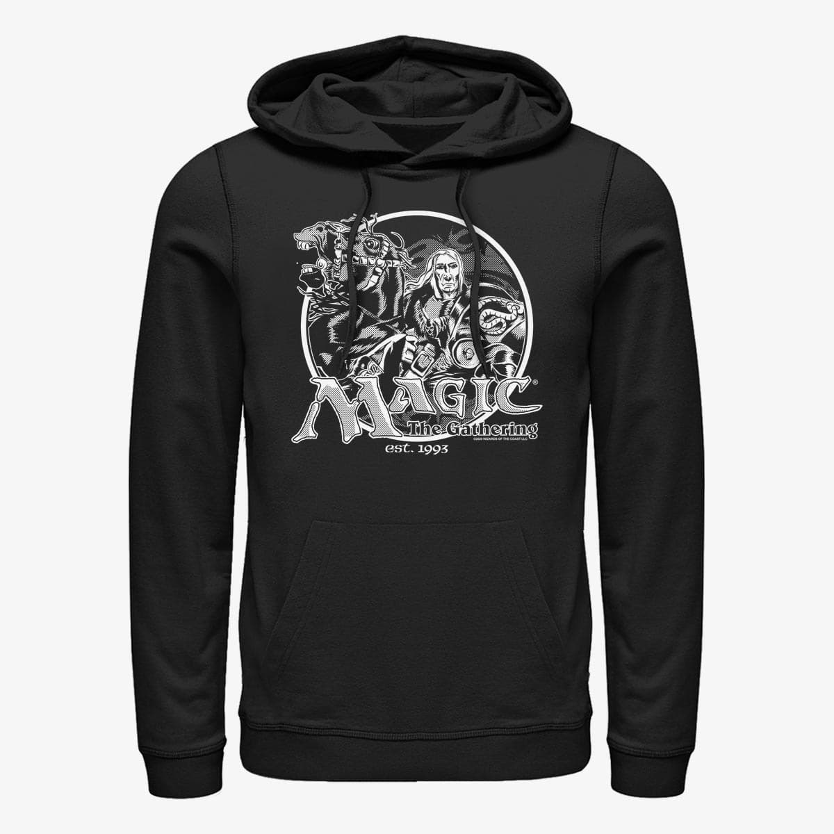 Толстовки та реглани Merch Magic: The Gathering - Retro Fifth Unisex Hoodie Black